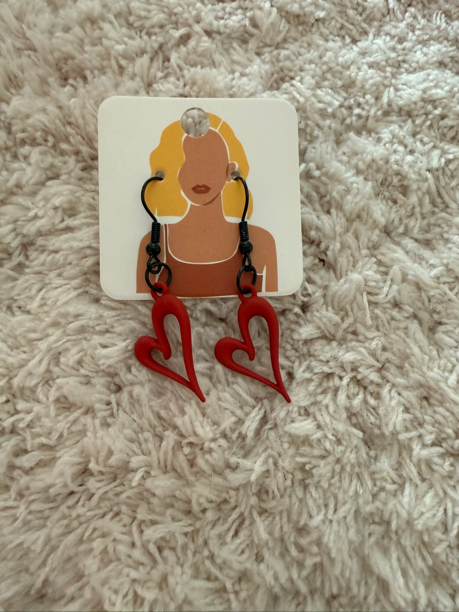 Heart earrings – photo 9